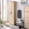 Multipurpose Wardrobe Environment Fit 2 Doors Broom Natural - 2