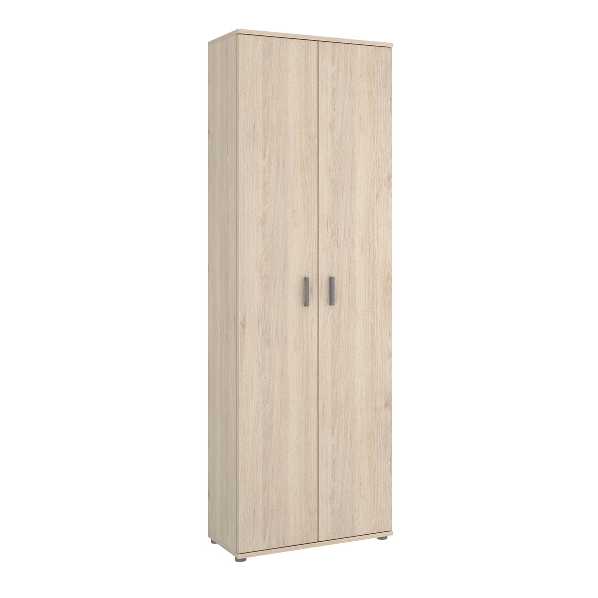 Multipurpose Fit Cabinet 6 Shelves + 2 Doors Natural