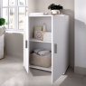 Ambiente con Mueble Bajo Fit 2 Puertas Branco