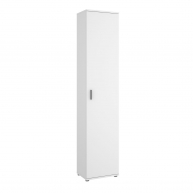 Multipurpose fit 1 porte Armoire blanche
