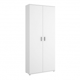Armario Multiusos Fit 2 Puertas Escobero Blanco