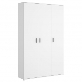 Multipurpose Fit 3 Portas Roupeiro Branco