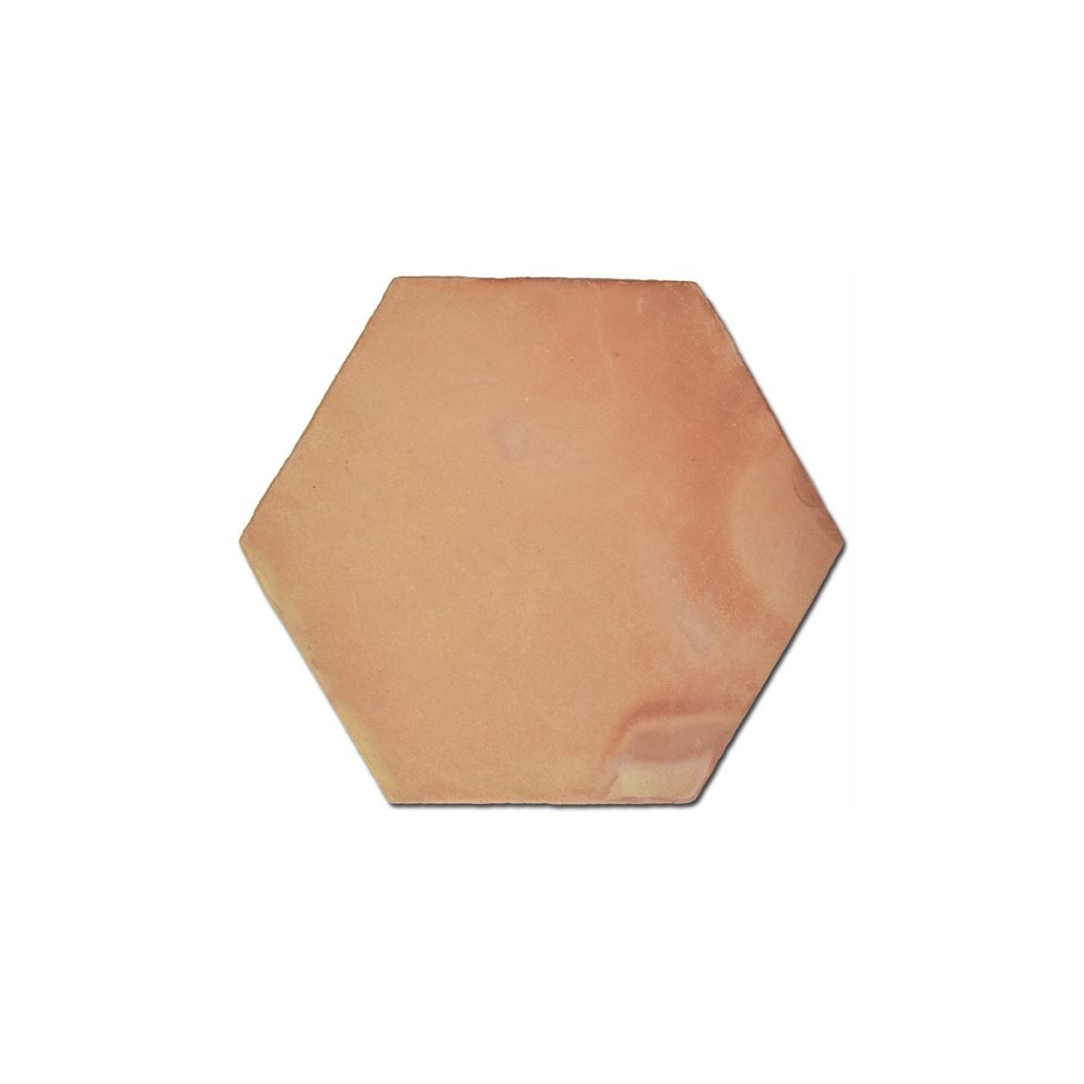 Hexagonal clay tile