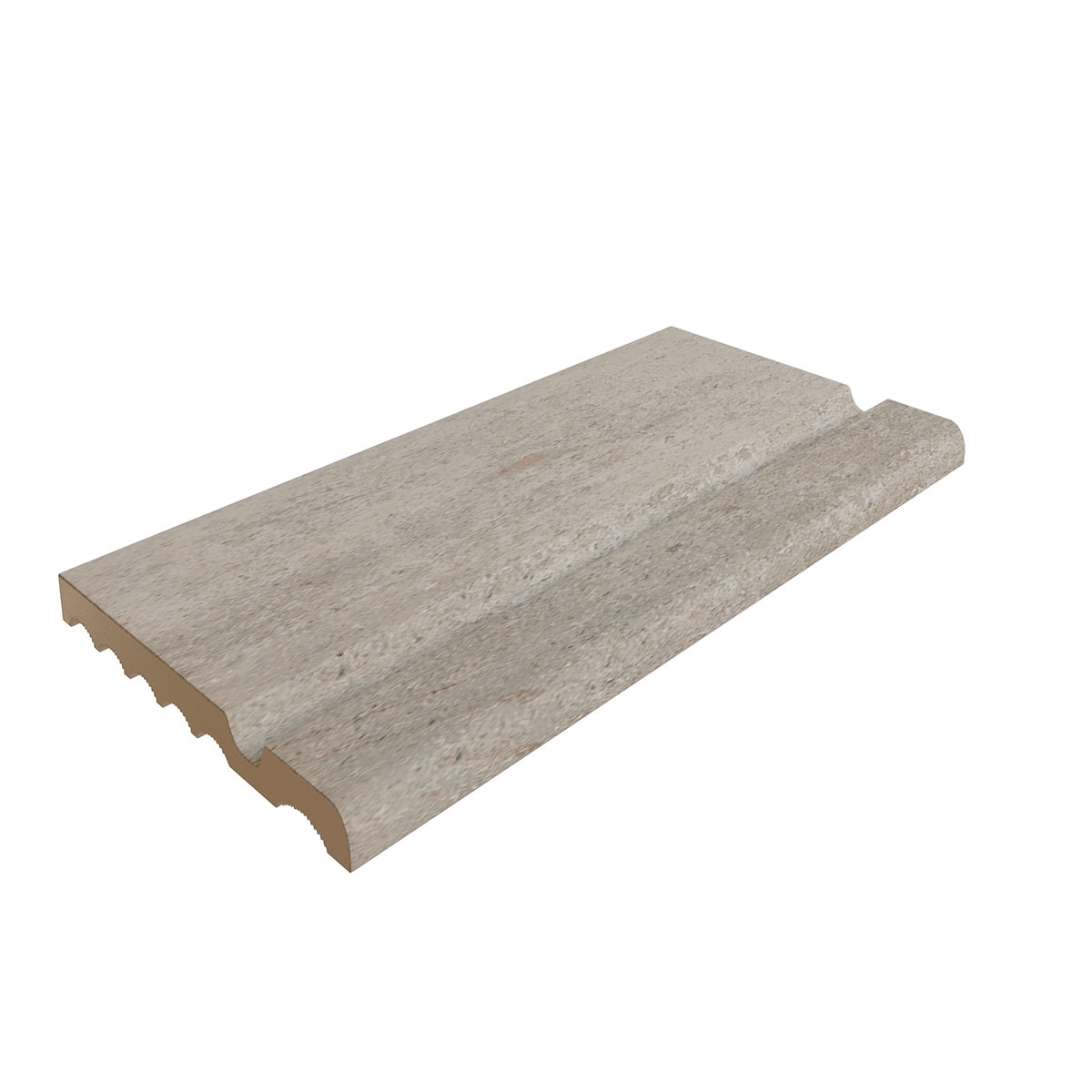 Infinity Pool Edge With Grid 647 Mystery Grey 62.6x31x2.6 (Price per piece)