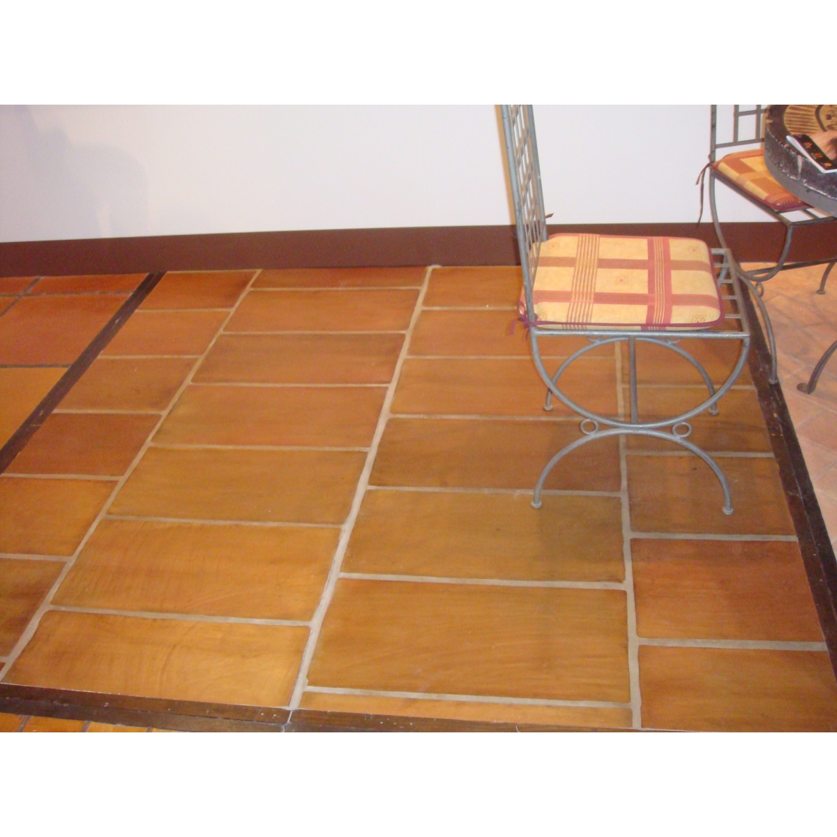 Tuile d’argile rectangulaire