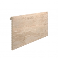 Überlaufende Fliese J62 Mythos Dune 62,6x31x3,8 (Box 4 Stück)
