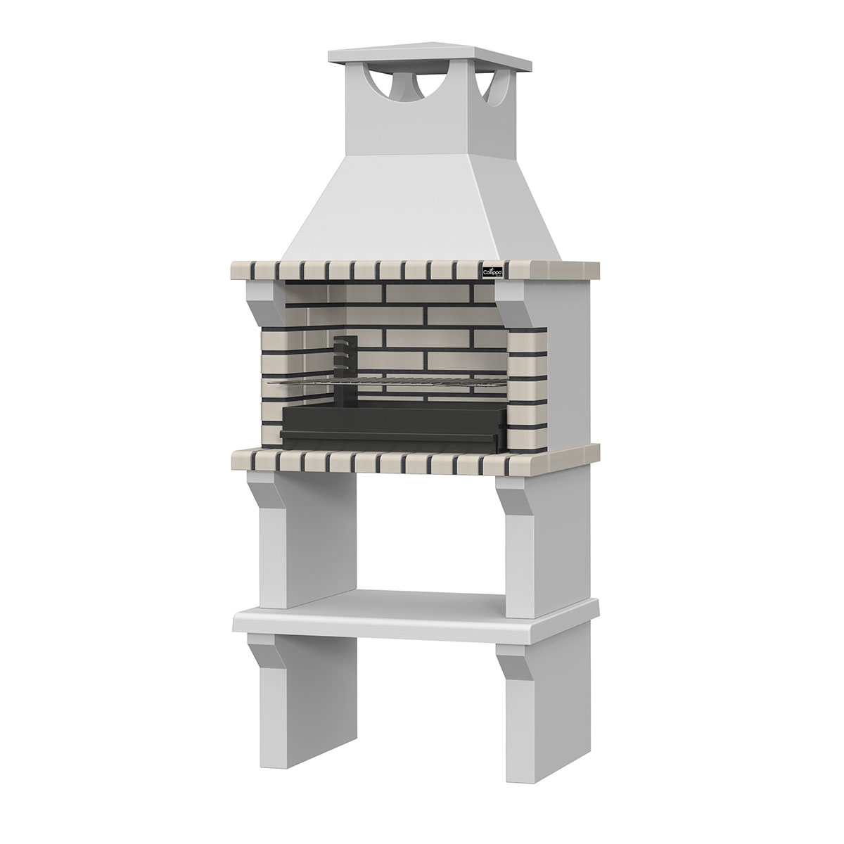 Vagos ECO Weißes Wirtschaftsbarbecue - 2