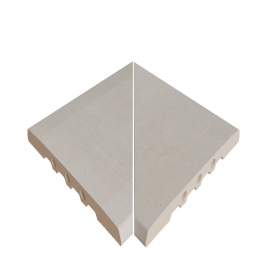 Rejilla Flex 245EF Mistery White 26,6x26,6x2,2 (Precio por pieza)