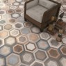 Bushmills Multi Hexagonal Hexagonal Porcelain Slabs Hexagonal Shapes
