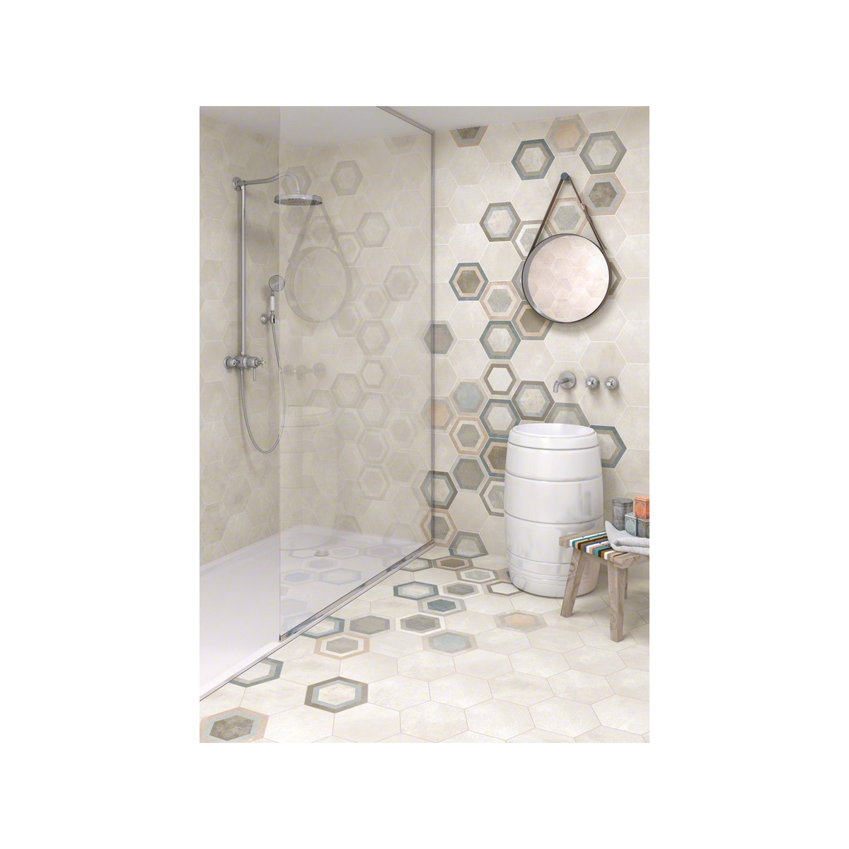 Bushmills Multi Hexagonal (box 0.5 m2) Vives