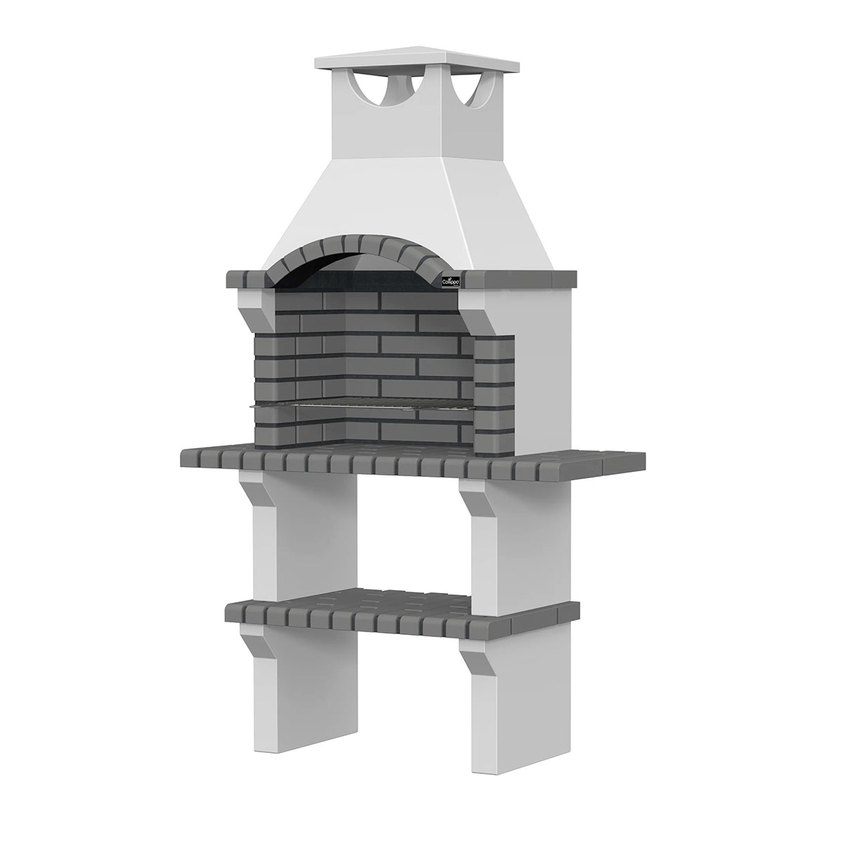 con mini encimera Vagos Curva Gris