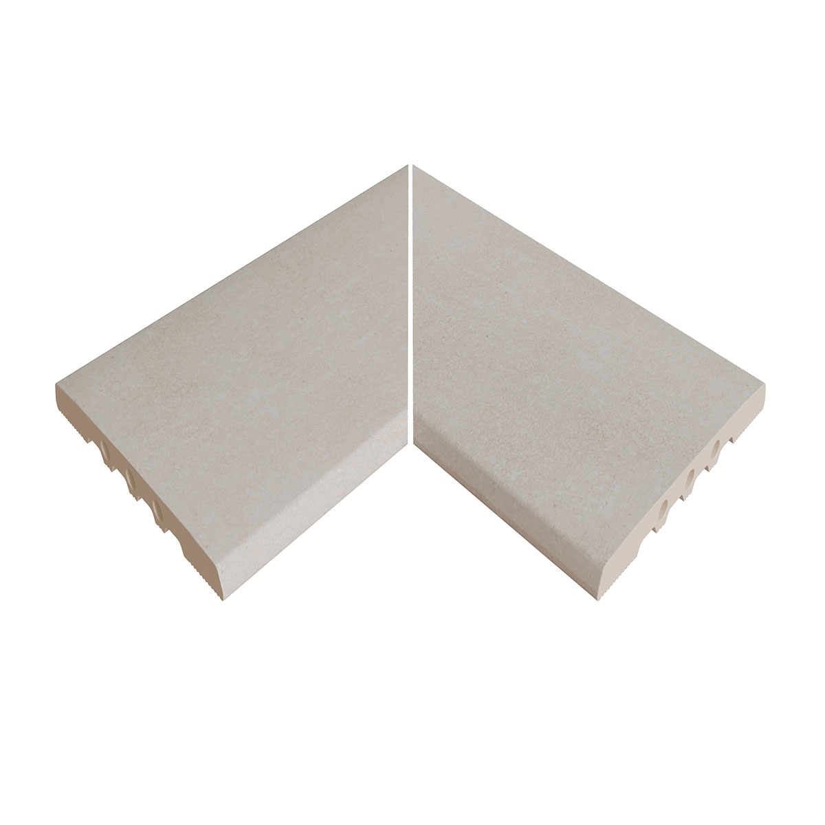 Zen EI3 Mistery White Pool Corner 62.6x62.6x2.6 (Price per piece)