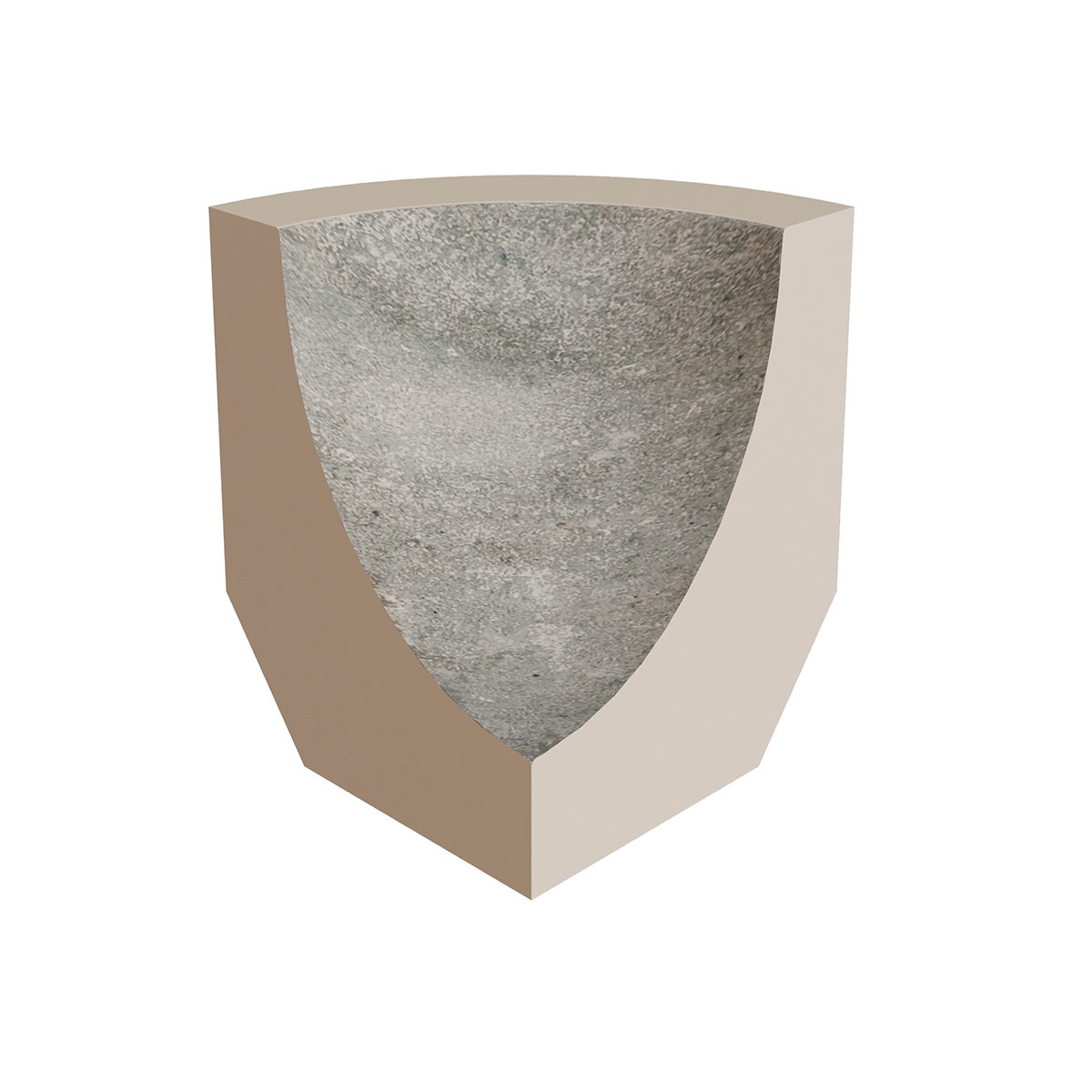 Coin Intérieur 114 Mystery Blue Stone 4x4 (Prix par pièce)