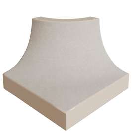 Interior Corner 116 Mystery White 4x4 (Price per piece)