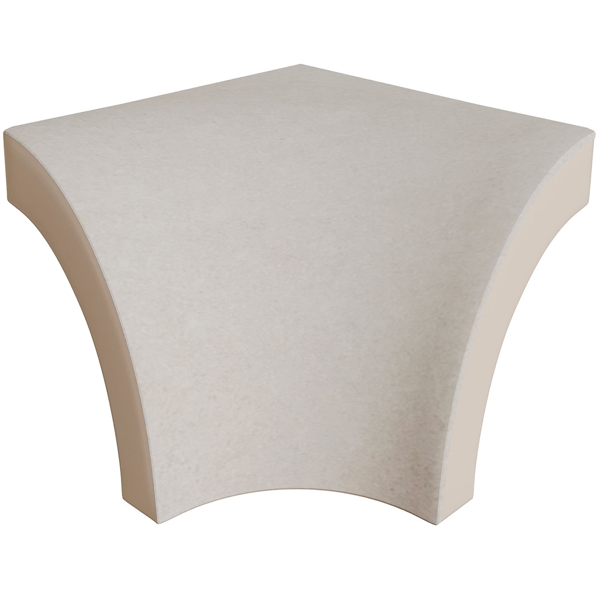 Angle extérieur antidérapant 117 Mistery White 4x4 (Prix par pièce)