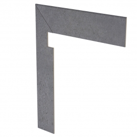 Foto de ZLI Iconic Dark Stilt Pad 36.5x30x7 (Preço por peça)