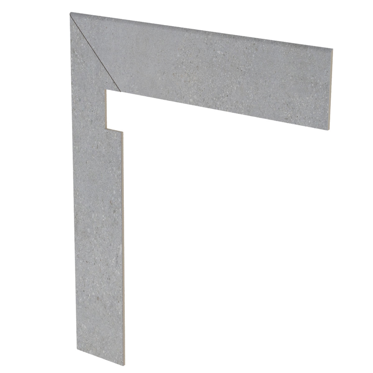 ZLI Iconic Grey Stilt Walker 36.5x30x7 (Preço por peça)