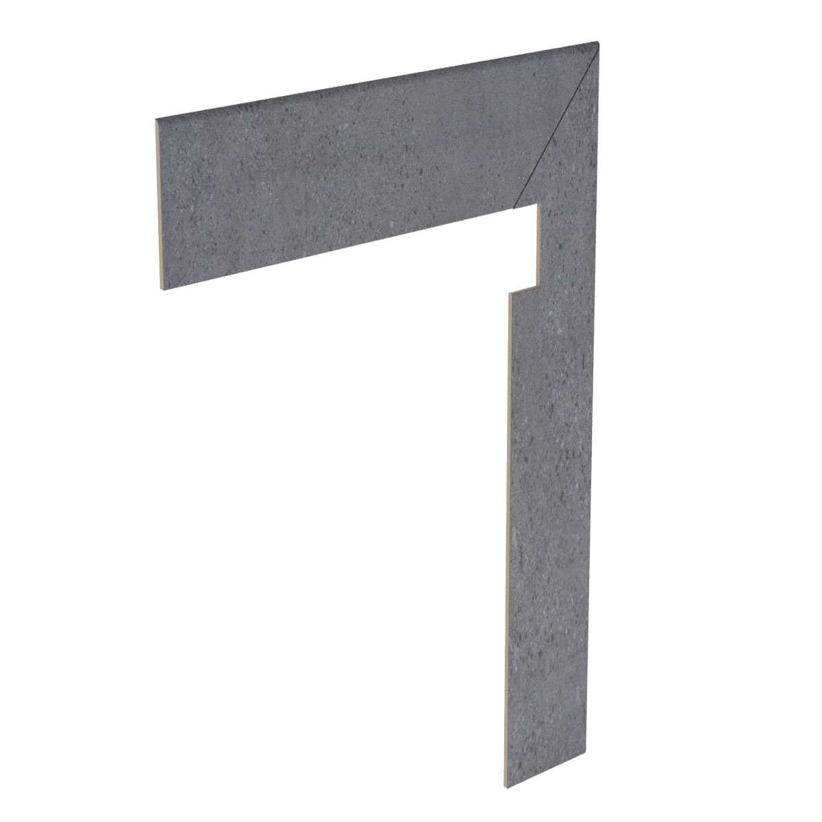 ZLD Iconic Dark Stilt Stilt Pad 36.5x30x7 (Preço por peça)