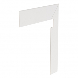Zanquín ZLD Iconic White 36,5x30x7 (Precio por pieza)