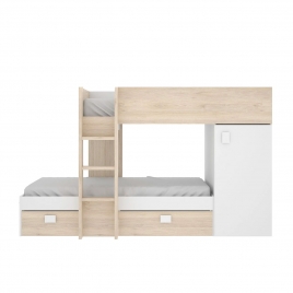 Tren Move Bed Natural/White