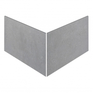 Esquina Exterior Desbordante EJ6 Iconic Grey 62,6x62,6x31 (Caja 2 piezas)