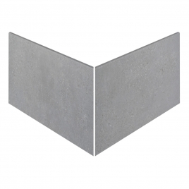 EJ6 Iconic Grey Overflowing Outer Corner 62.6x62.6x31 (Prix par pièce)