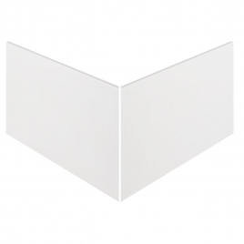 Esquina Exterior Desbordante EJ6 Iconic White 62,6x62,6x31 (Precio por pieza)