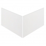 EJ6 Iconic White Overflowing Outer Corner 62.6x62.6x31 (Price per piece)