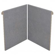 Esquina Interior Desbordante IJ6 Iconic Dark 31x31x31 (Caja 2 piezas)