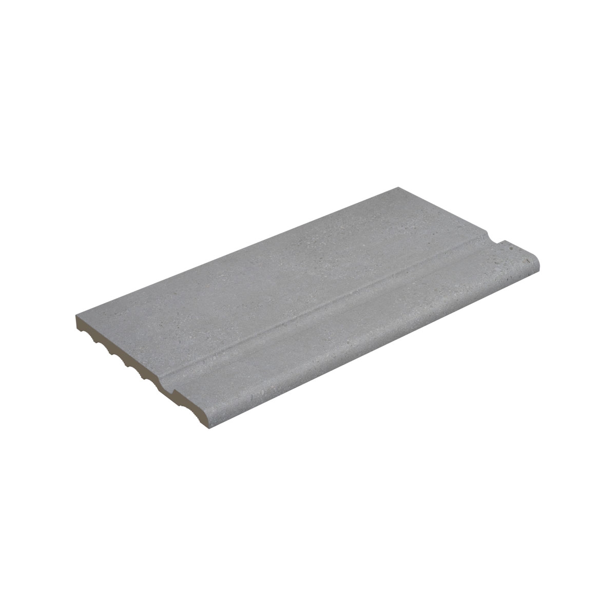 Piscine à débordement 647 Iconic Grey 62.6x31x2.6 (Boîte 4 pièces)