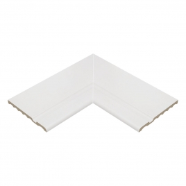 Innenecke 664 Iconic White 62,6x62,6x2,6 (Box 1 Stück)