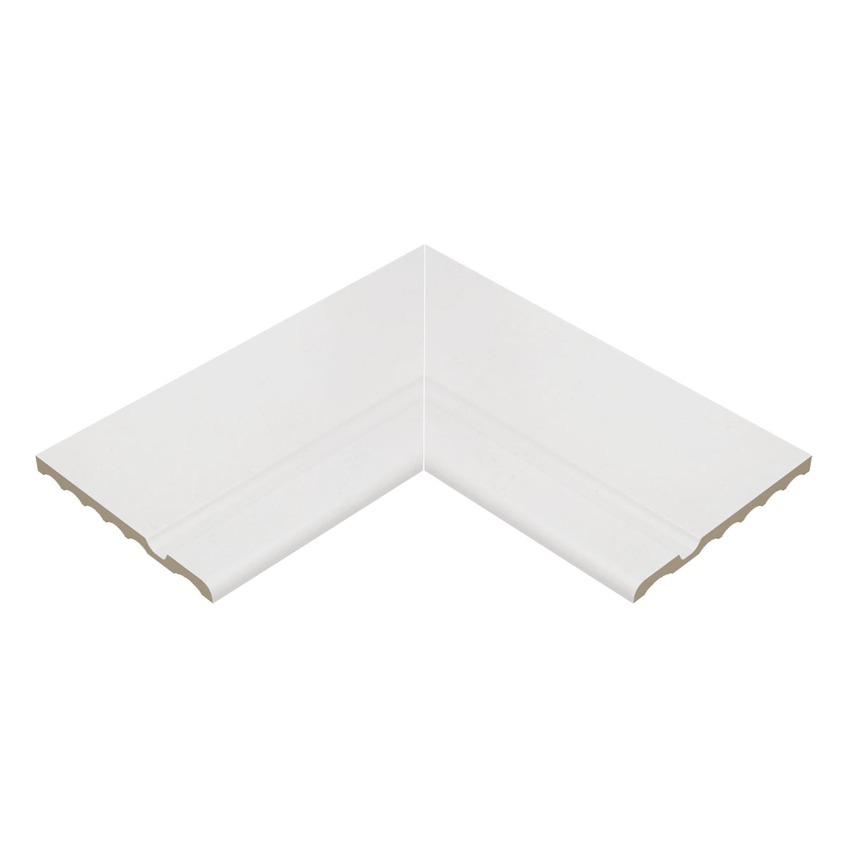 Coin intérieur 664 Iconic White 62.6x62.6x2.6 (Boîte 1 pièce)