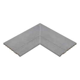 Innenecke 664 Iconic Grey 62,6x62,6x2,6 (Box 1 Stück)