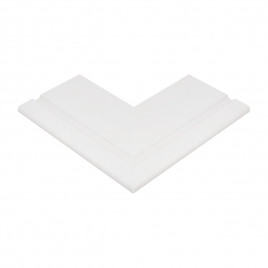 Esquina Exterior 665 Iconic White 62,6x62,6x2,6 (Caja 1 pieza)