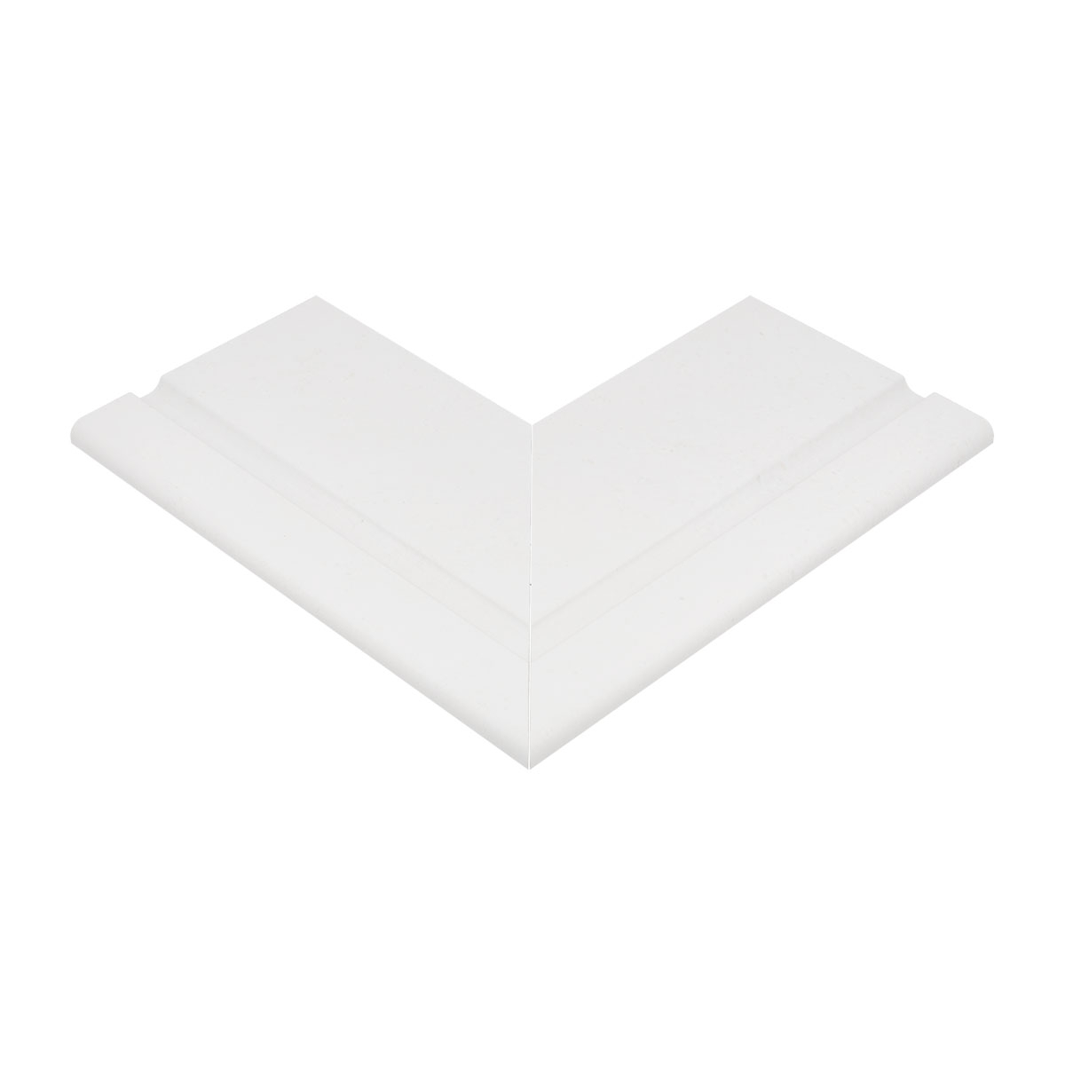 Outer Corner 665 Iconic White 62,6x62,6x2,6 (Box 1 Stück)