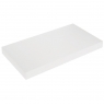 EI6 Iconic White Straight Pool Edge 62.6x31.7x3.8 (Prix par pièce)