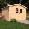 Room with Shed VALLO 7.5M ² 310x302x226 cm