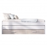 Pema Compact Bed White/Slatted - 2
