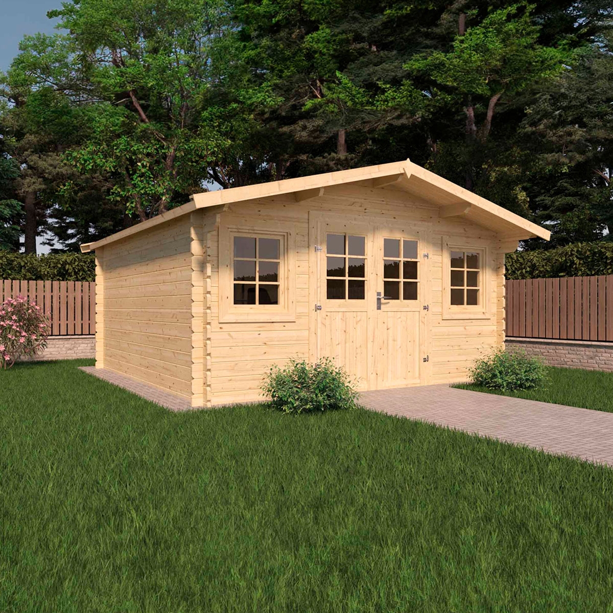 STELO MODERN Galpão 17.6M ² 445x510x230 cm