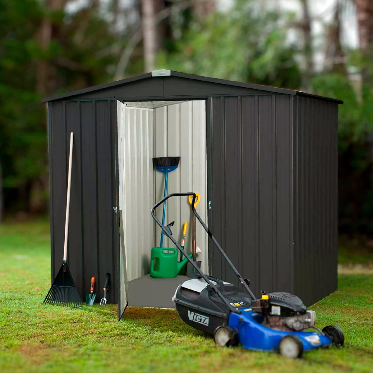 Quarto com Galpão Abri FRASER 3.2 m2 236x154x200 cm