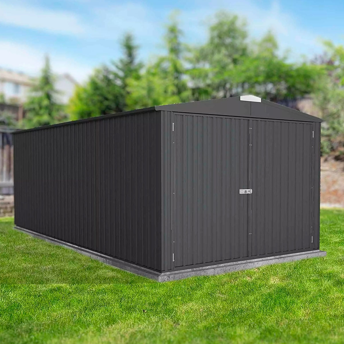 Umgebung mit Garage MELTON XL 17,6m² 310x606x230 cm