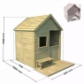 HEIDI Shed Measurements 1230x1690x1585 mm