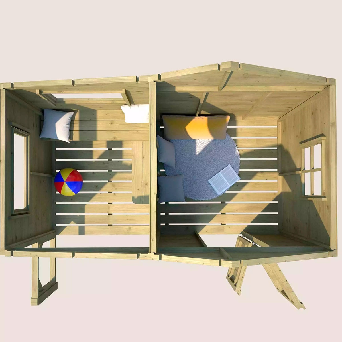 Cabanon HACIENDA 2430x1250x1750 mm -4