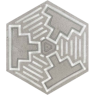 Ciment hexagonal Igneus (boîte 0,5 m2)