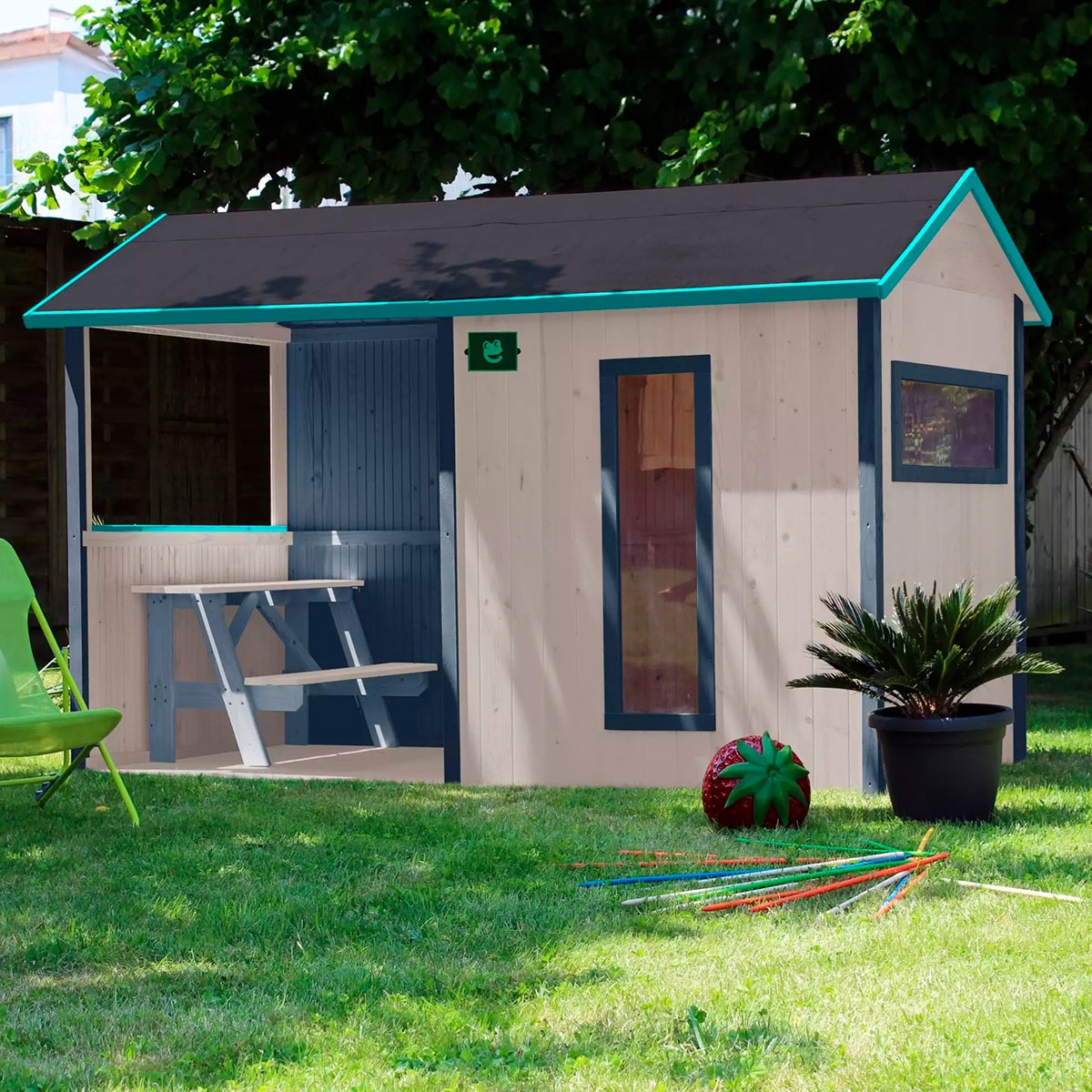 Jazz log cabin 2420x1430x1600 mm 5