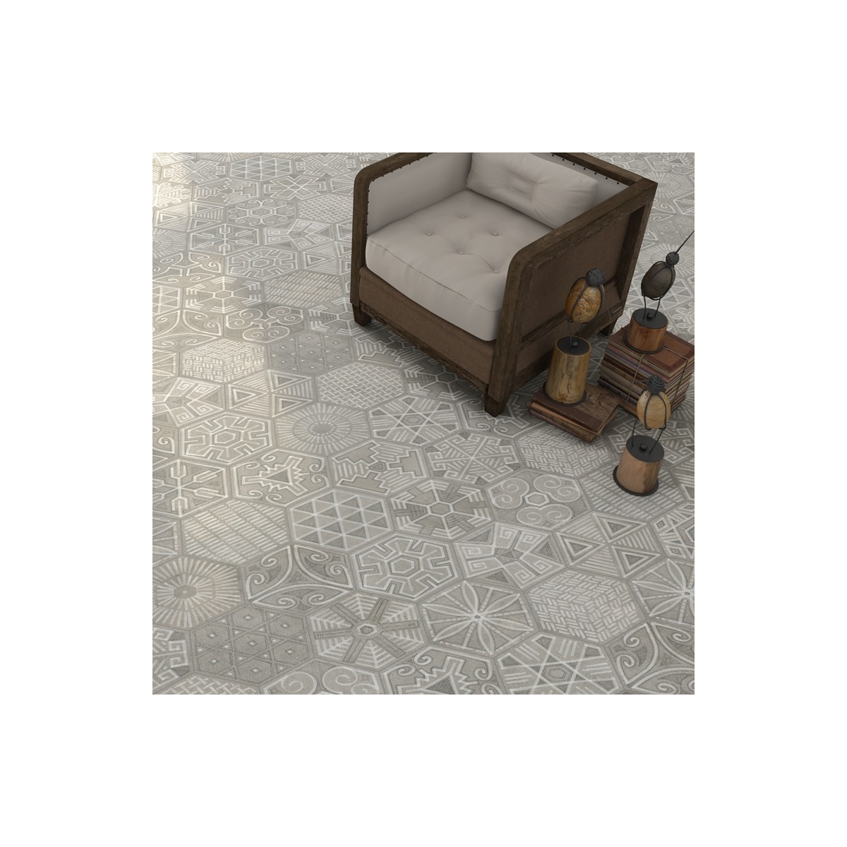 Igneus Hexagonal Cement (box 0.5 m2) Vives