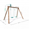 Alizee Swing Measurements 2700x1700x1900 mm