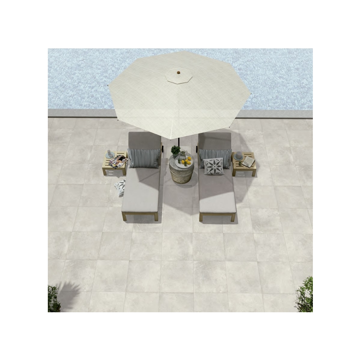 Monolithe Perle 60x60 20mm