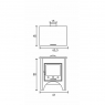 Jaén Stove Warmer Measures 61x48x80