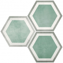 Cementine Pisa Aqua 23x27 (Box 0.75m2)